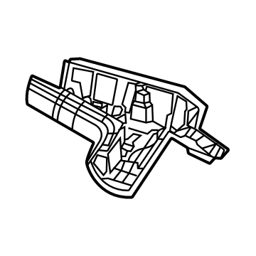 Mopar 6DD60TX7AB Rear Molding