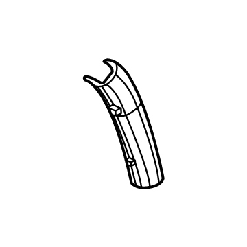 Jeep 6BR62TX7AB Rear Pillar Trim