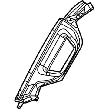 Mopar 7EN93TX7AC Windshield Pillar Trim