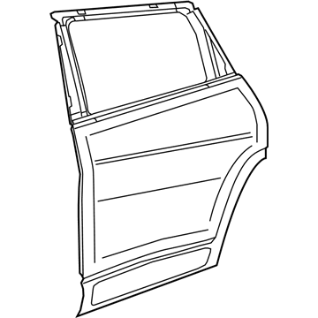 Jeep 68339346AD Door Shell