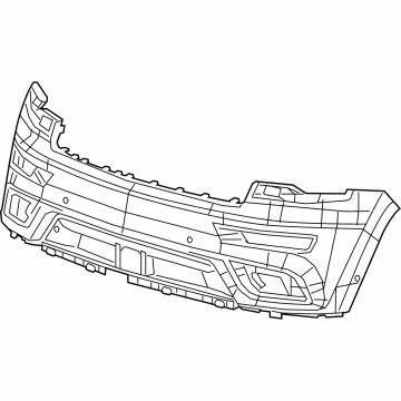 2020 Jeep Grand Cherokee Bumper - 68424069AA