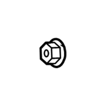 Dodge 6104718AA Lateral Arm Lock Nut