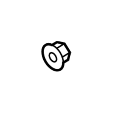 Dodge 6104718AA Leading Arm Nut