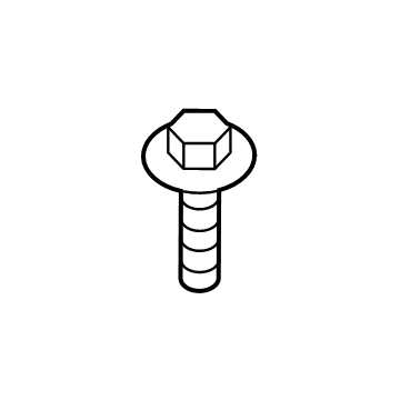 Jeep 6102165AA Side Sill Screw