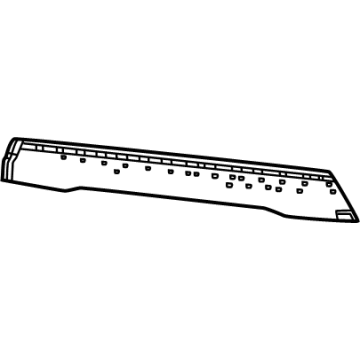 Jeep Grand Wagoneer L Grille - 6UF88DX8AB