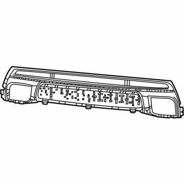 Jeep Grand Wagoneer L Grille - 6UF81DX8AB