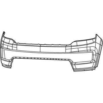 Jeep Grand Wagoneer L Bumper - 68548968AA