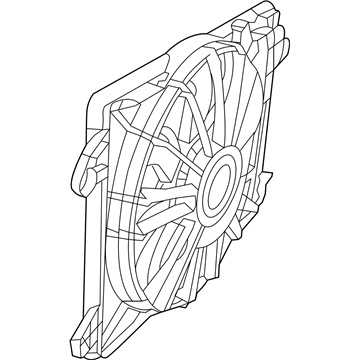 Dodge 68050129AA Fan Assembly