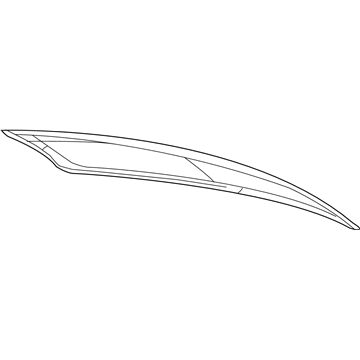 Mopar 68081967AE Back Glass