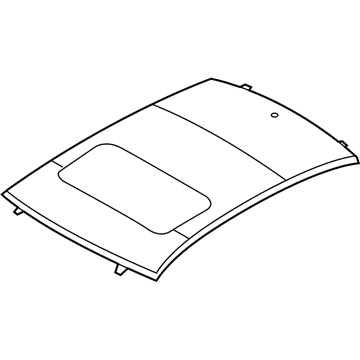 Mopar 5074470AH Roof Panel