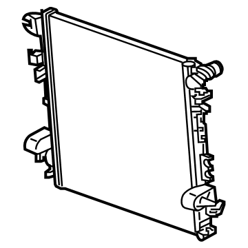 Jeep Radiator - 68481174AB