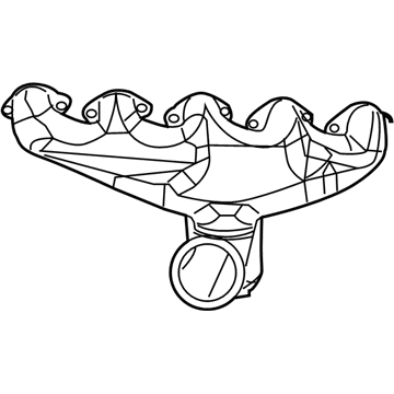 2014 Dodge Viper Exhaust Manifold - 5038733AA