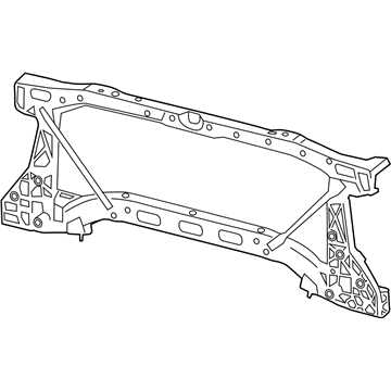 Ram 68453036AA Radiator Support