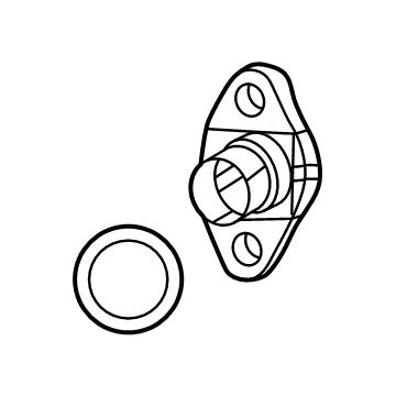 Jeep 68490190AA Outlet Tube