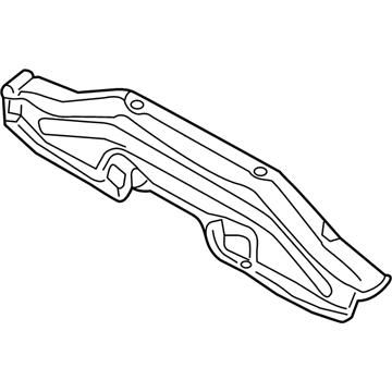 Mopar 68250698AA Floor Extension, Rear
