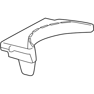 Mopar 6AN37DX9AC Storage Box, Rear Driver Side