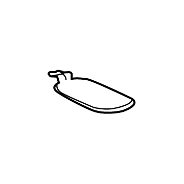 Ram 5093414AA Dome Lamp Lens