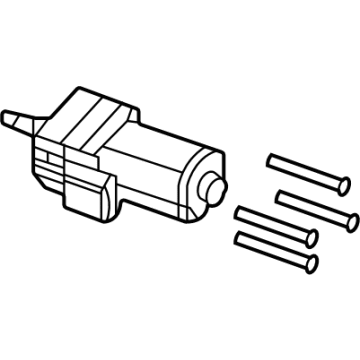 Mopar 68214628AA Motor, Rear