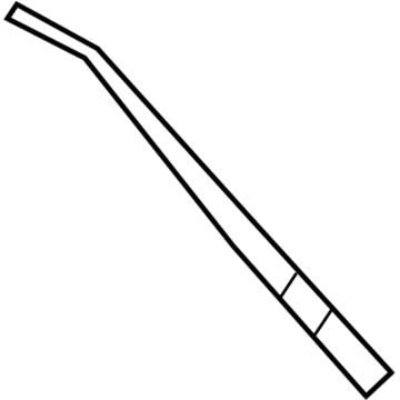 Mopar 55277450AD Wiper Arm, Front Passenger Side