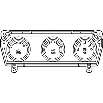 Mopar 68197430AB Heater Control