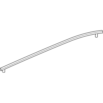 Mopar 5113661AD Roof Molding, Driver Side