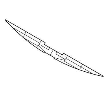 Chrysler Voyager Emblem - 68415308AA