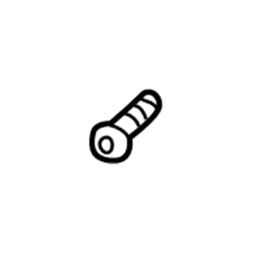 Jeep 6101946 Upper Dash Panel Screw