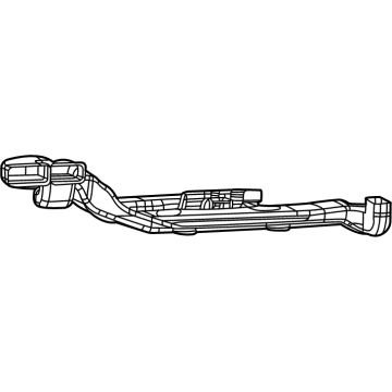Jeep 68437974AB Floor Duct