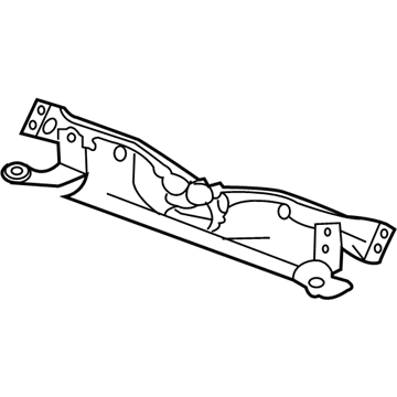 Mopar 5115244AG Upper Tie Bar, Front