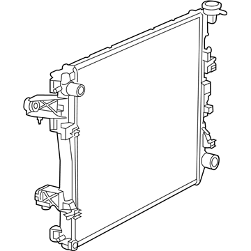 Ram Radiator - 68322493AA