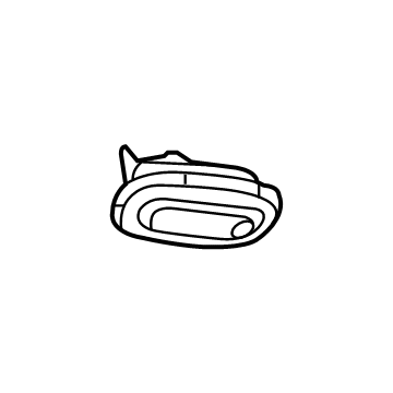 Mopar 1MG26HDAAB Coat Hook, Gray