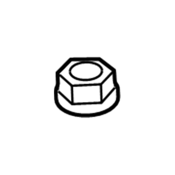 Jeep 6509473AA Converter & Pipe Nut