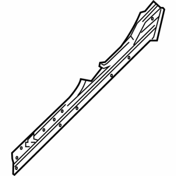Mopar 68276776AE Inner Rocker, Passenger Side