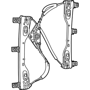 Jeep Cherokee Window Regulator - 68227254AB