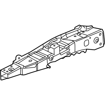 Mopar 68104644AD Upper Rail, Front Outer Passenger Side