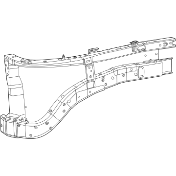 Jeep 68424644AC Side Rail Assembly