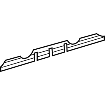 Mopar 5097375AA Upper Insulator, Rear