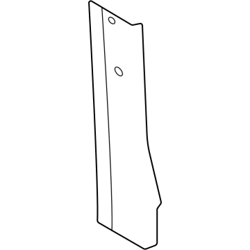Mopar 1ZQ18LAHAA Center Pillar, Upper Passenger Side