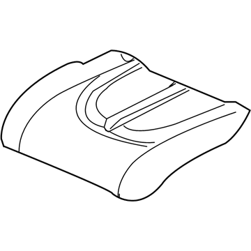 Mopar XB691DVAA Cushion Cover, Front Driver Side
