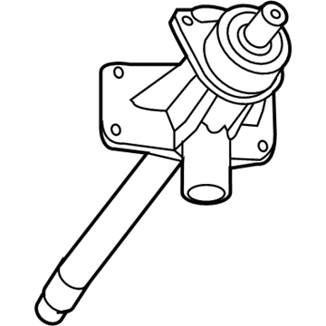 Mopar 68052285AC Center Shaft, Front