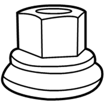 Mopar 6509424AA Wheel Nut
