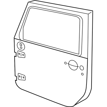Jeep 68281910AP Door Shell
