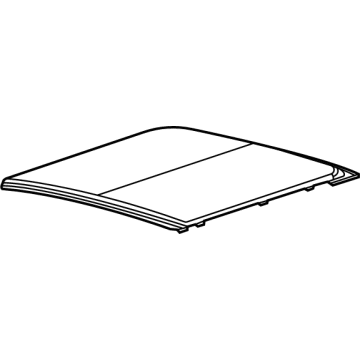 Jeep 68357667AA Sunroof Glass