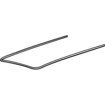 Jeep Grand Wagoneer L Weather Strip - 68357669AA