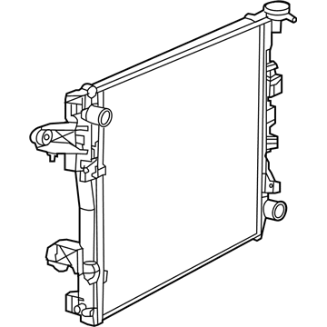 Ram 68341188AA Radiator