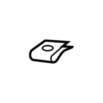 Jeep 6105244AA Upper Cover U-Nut