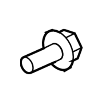 Jeep 6510251AA Bumper Cover Screw