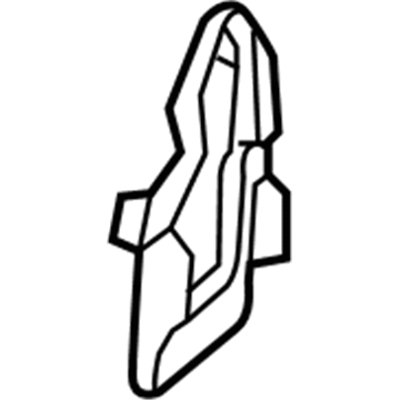 Jeep 6CE00TX7AD Hinge Cover