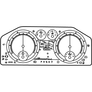 Ram 1500 Classic Instrument Cluster - 68340651AB