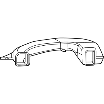 Dodge 68110631AB Outlet Duct
